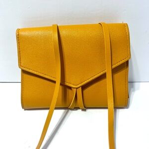 New Vegan Leather Glass Ladder & Co Katherine Tech Organizer Roll in Honey Color